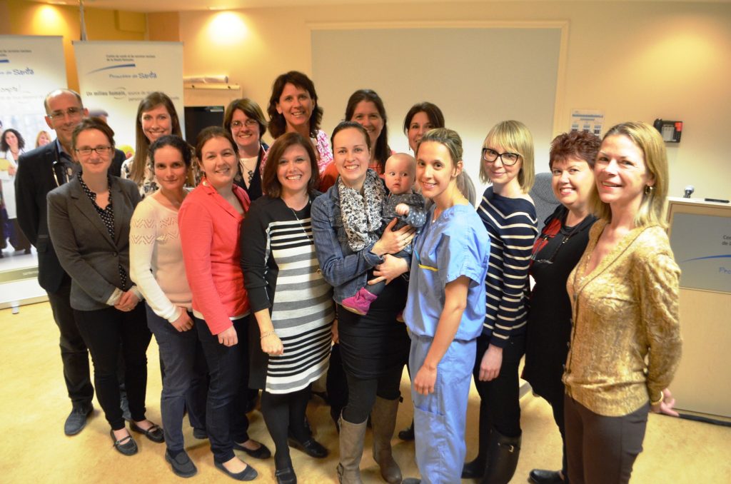 Hôpital de Granby l'équipe en obstétrique et périnatalité enfin réunie! Le Granby Express