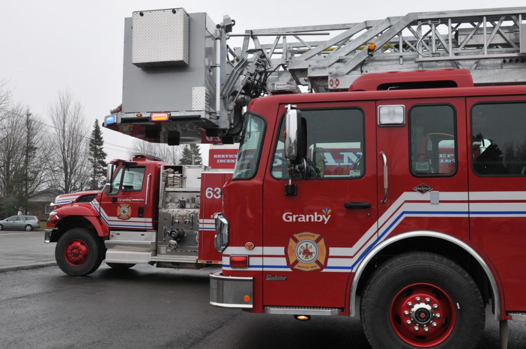 Un incendie est survenu à Granby samedi soir. Le Granby Express