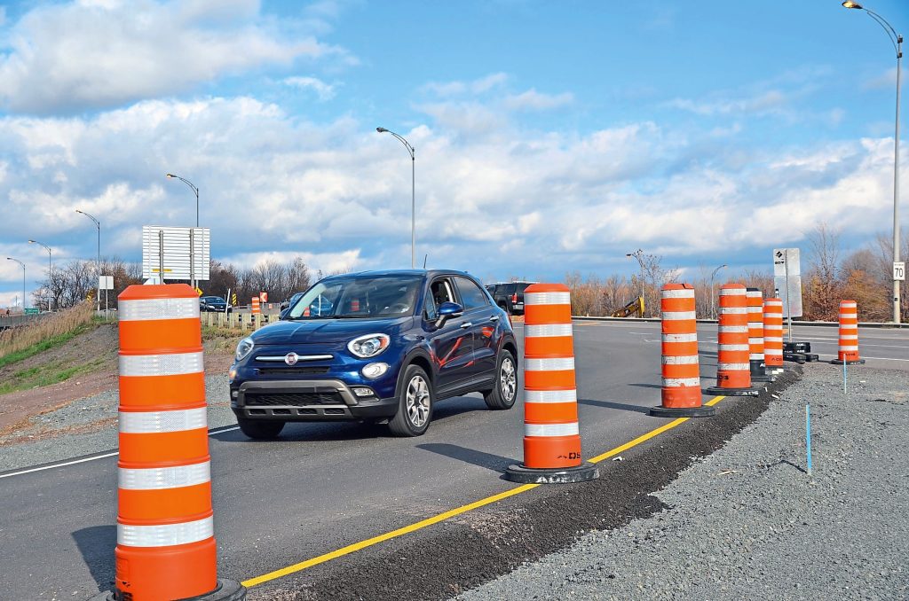 Autoroute 10 les travaux à la sortie 68 progressent à StAlphonsede