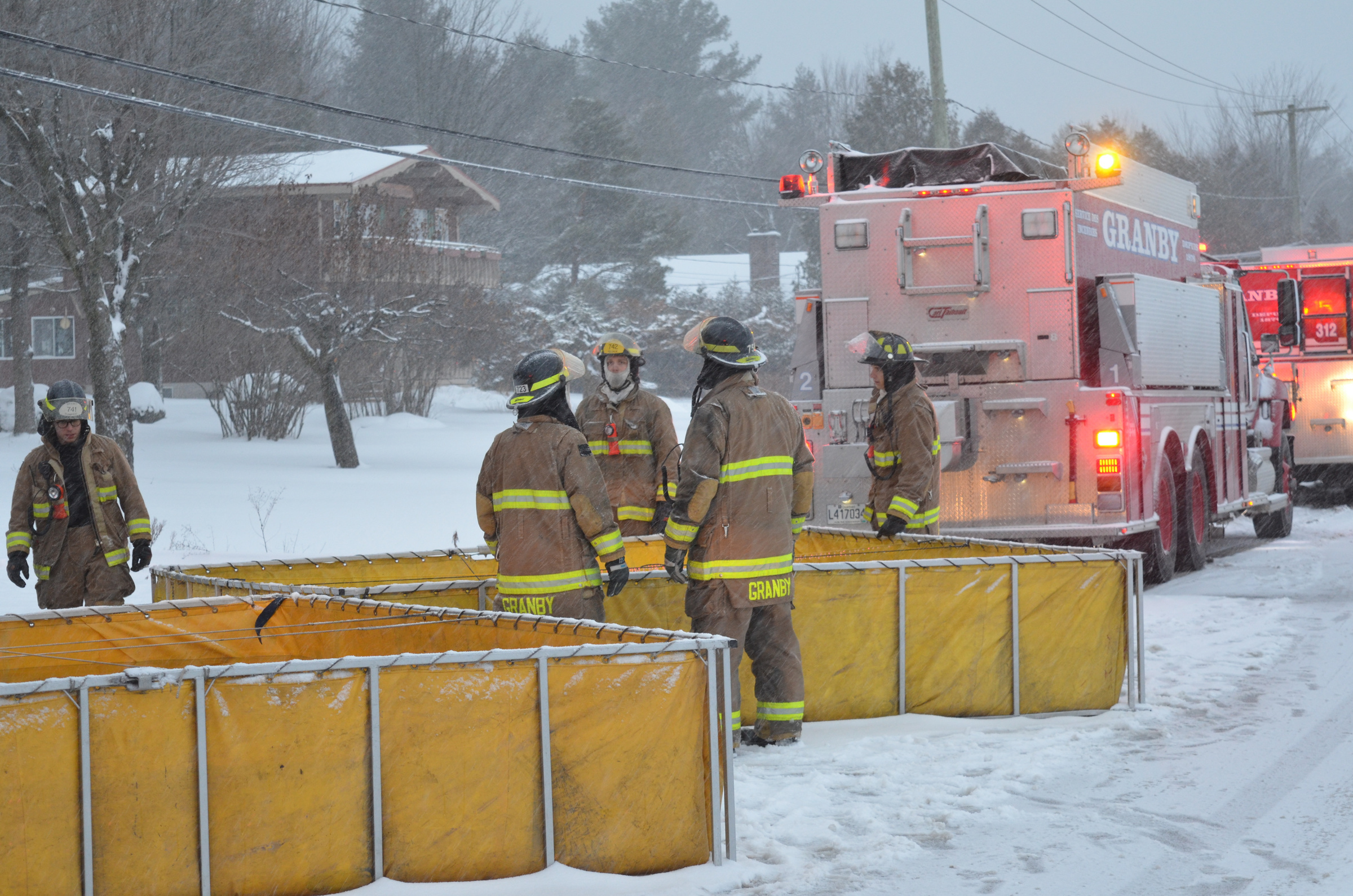 Les 20 ans du Service incendie de Granby Le Granby Express