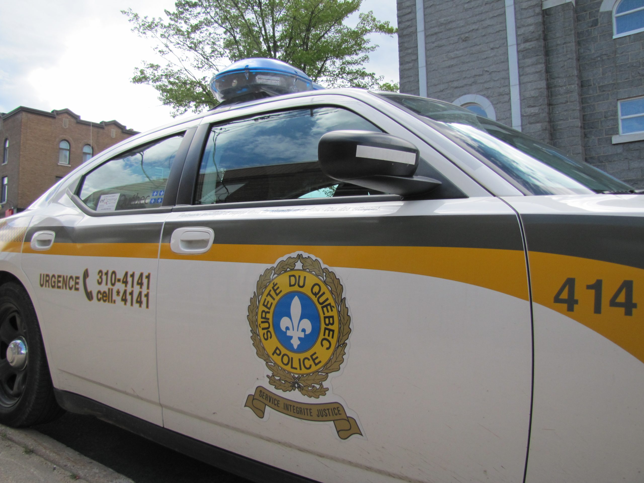 La SQ arrête deux voleurs de remorque à SaintAlphonsedeGranby Le