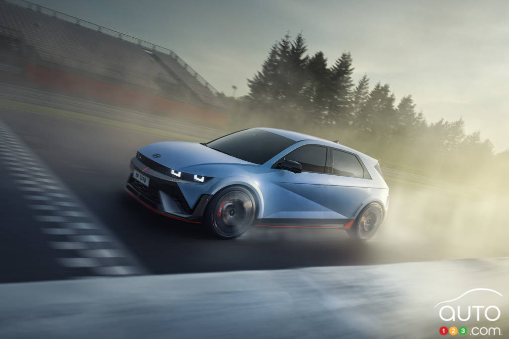 Le Hyundai Ioniq 5 N 2025 est présenté au Festival de Goodwood Le