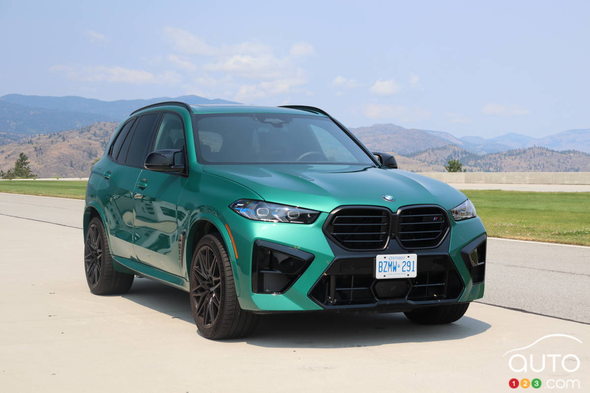 BMW X5Mコンペティション2024、路上テスト：ひどい