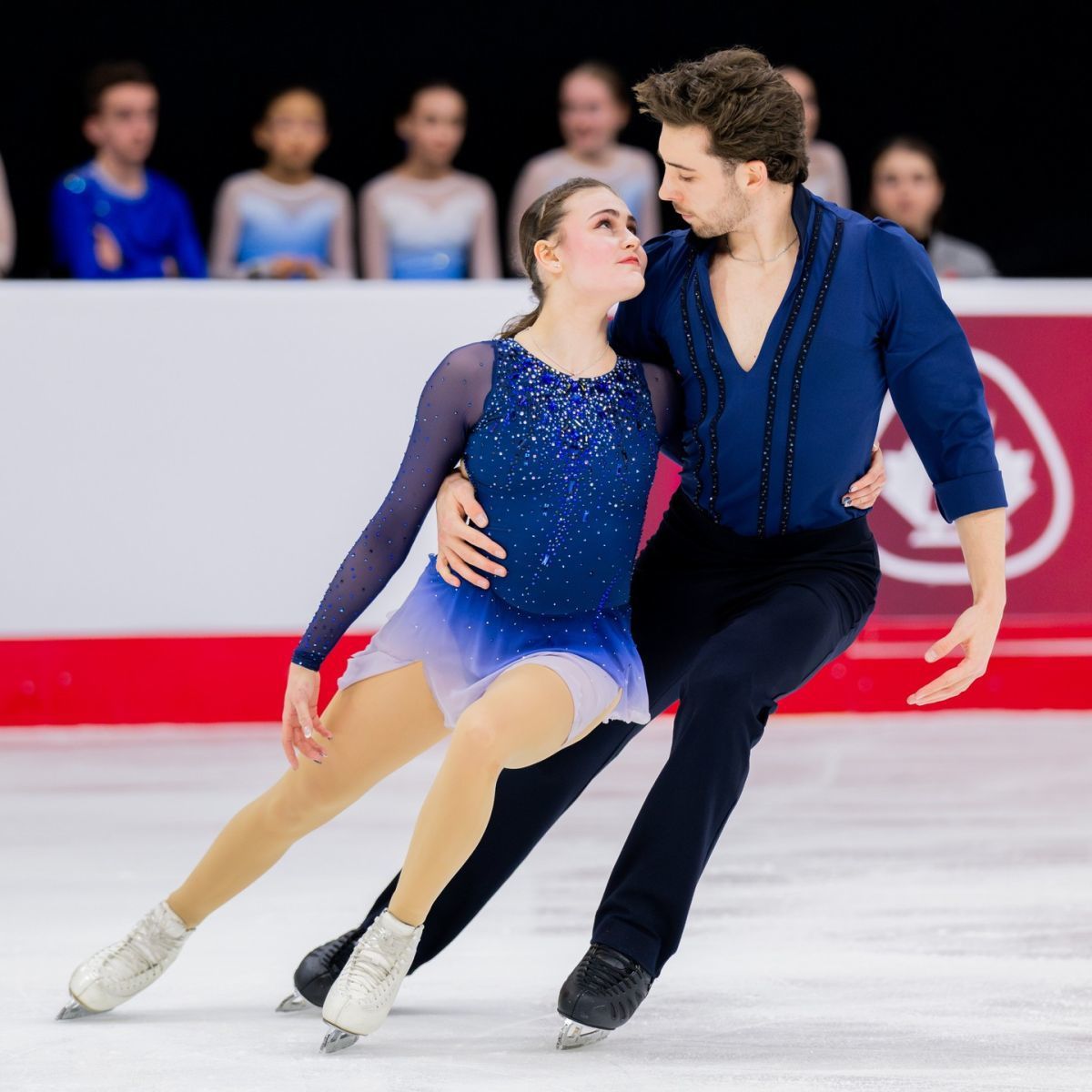 Patinage Sur Glace Au Hofvijver Binnenhof Hague Pays-bas Photo stock